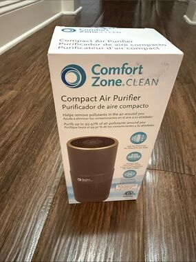 Comfort Zone CLEAN Compact Air Purifier - NEW
